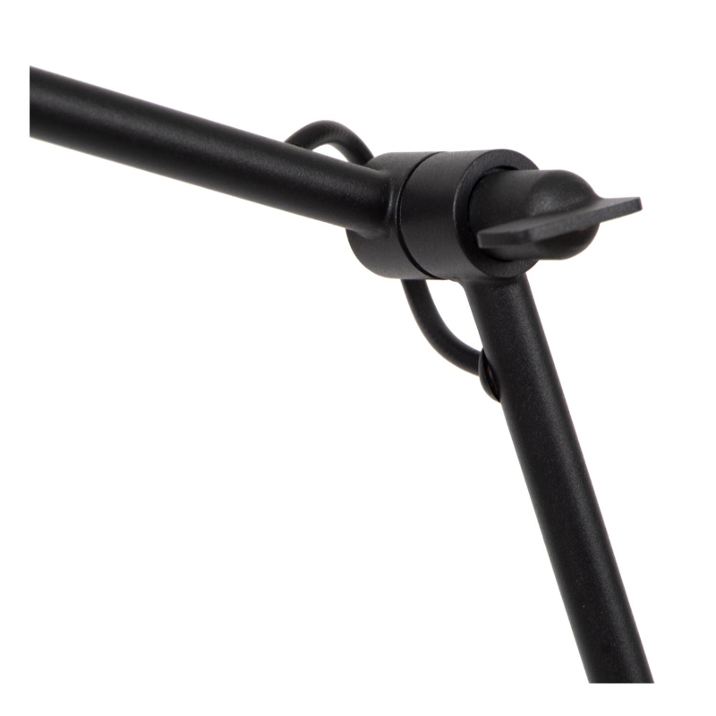 Lucide MILNE - Floor lamp - LED Dim. - 1x8W 2700K - Black